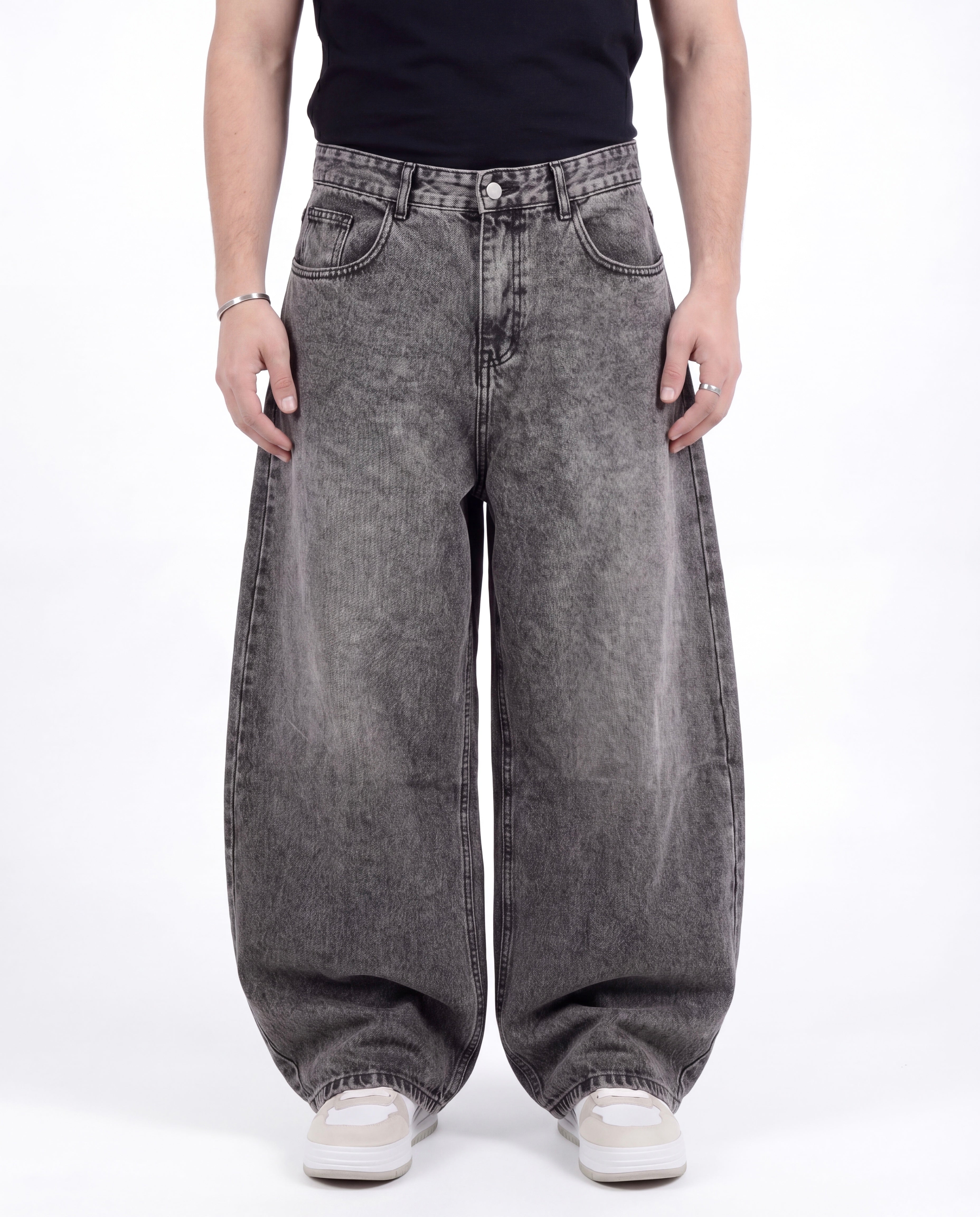 Dark Shadow - Baggy Ballon Denim