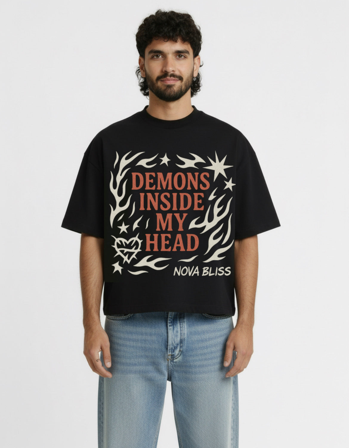 Demons In My Head Black Tee