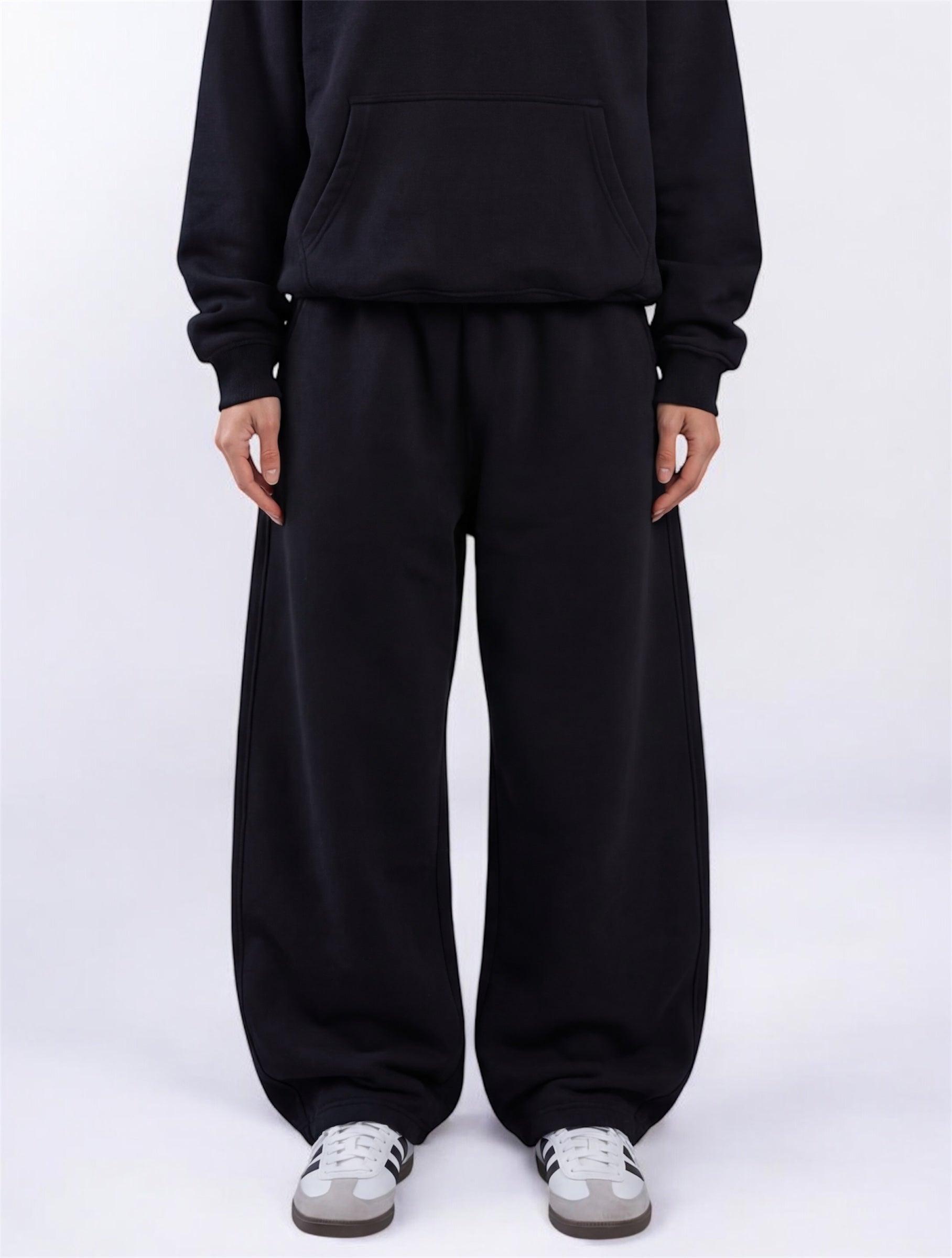 Black Loose Sweatpant