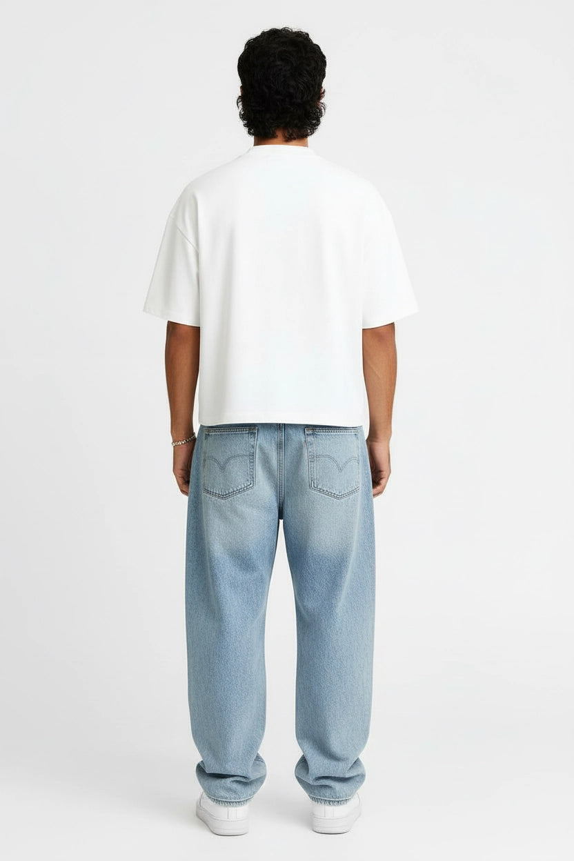 People Poison White Boxy Tee