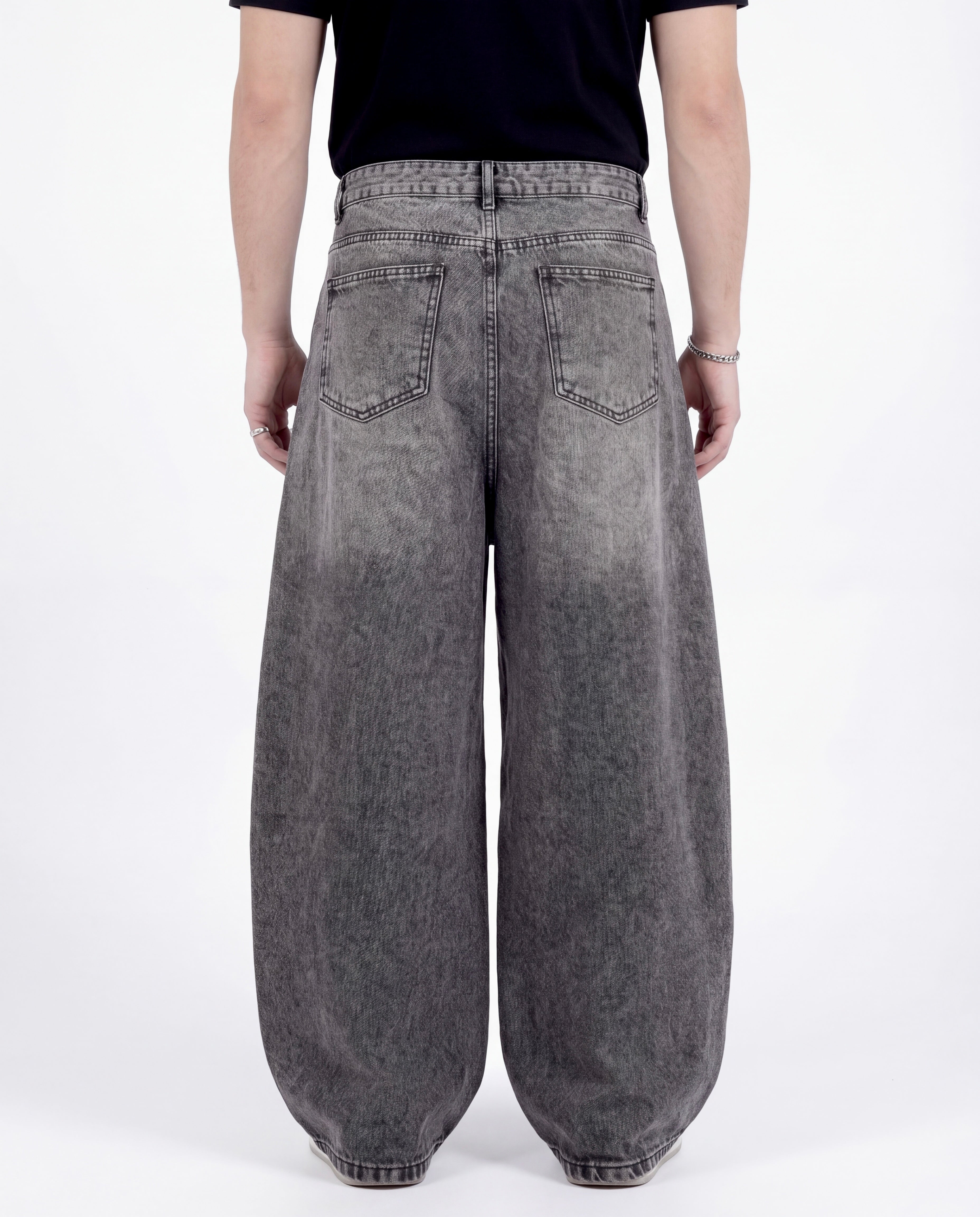Dark Shadow - Baggy Ballon Denim
