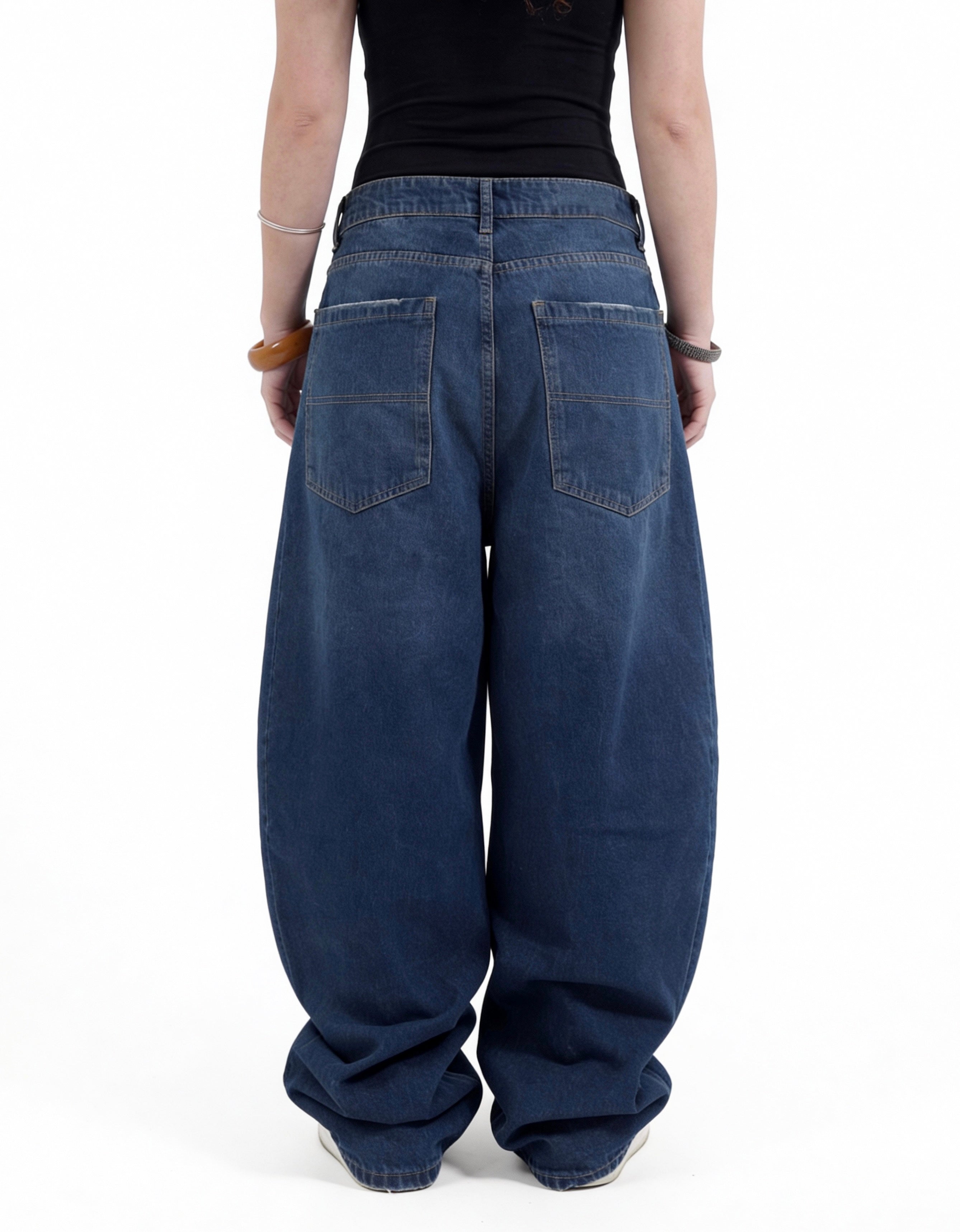Gravity Blue 30 Baggy Jeans