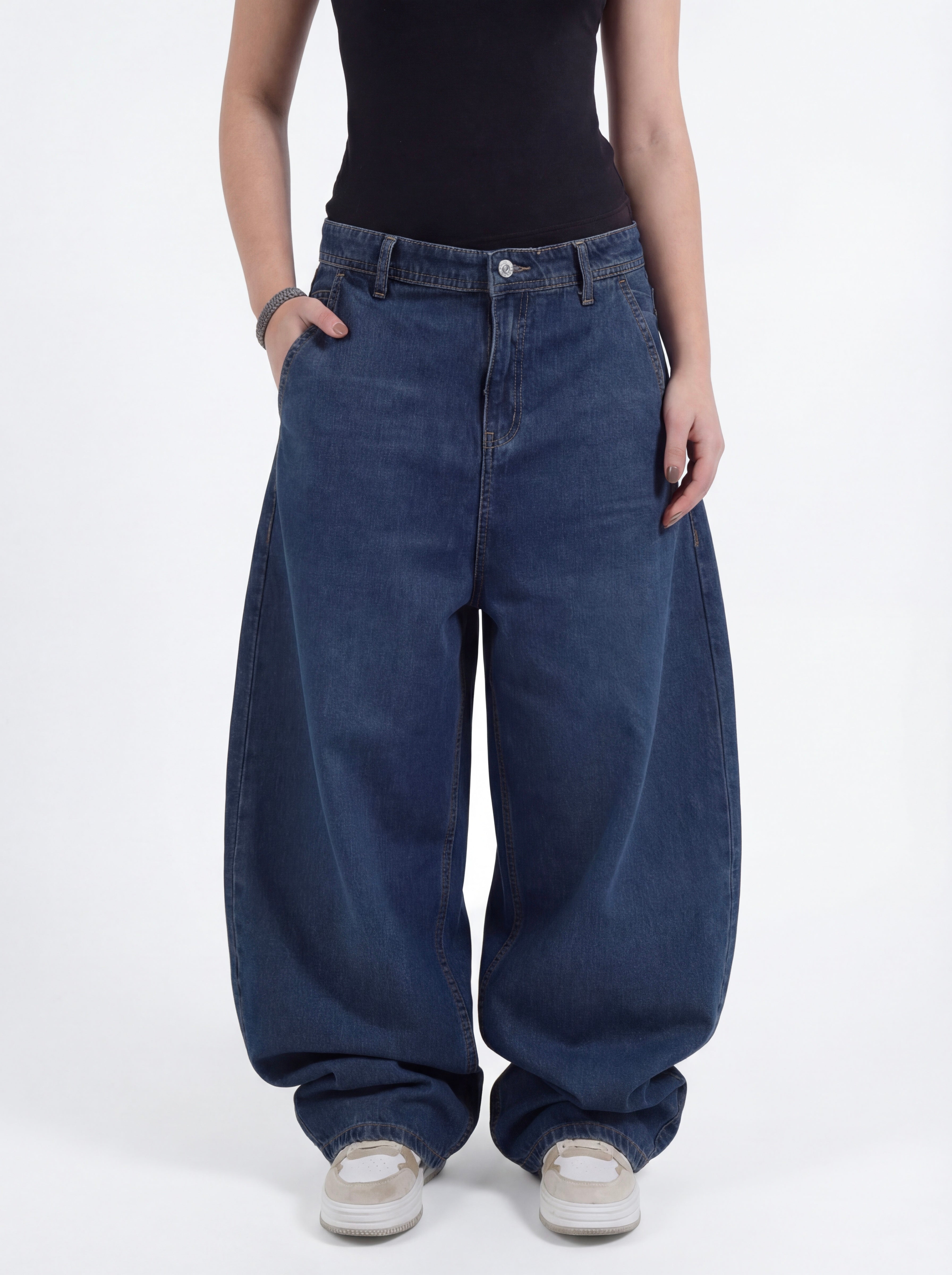 Gravity Blue 30 Baggy Jeans