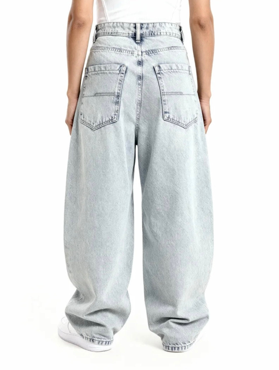 Light Washed 88 Baggy Jeans